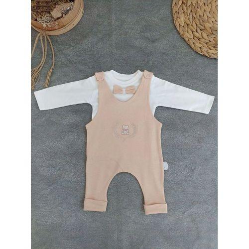 3-6 6-9 9-12 Ay Oyuncaklı Altınbaşak 5li Kız Erkek Bebek Takımı Buğday