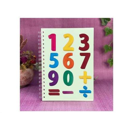 Defter Sticker,Laptop Sticker Rakamlı Desen Pvc 48X33X0,5Cm