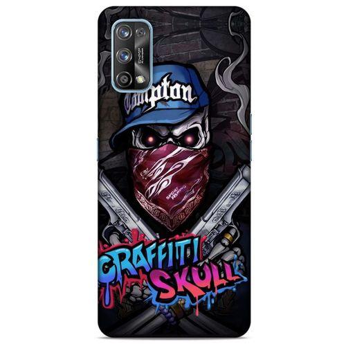 Realme 7 Pro Uyumlu Kılıf Motorsiklet (33) Hybrid Kılıf Harley Davidson