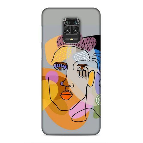 Xiaomi Redmi Note 9S Uyumlu Kılıf Face'X 30 Silicone Case Çizim