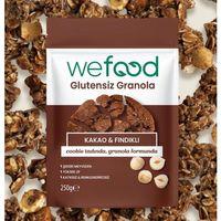 Wefood Kakao ve Fındık Granola 250 Gr