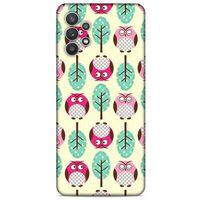 Lopard Samsung Galaxy A32 Uyumlu Kılıf Baykuşlar (30) Silicone Case