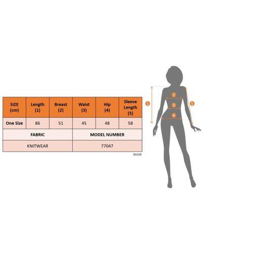 Kadın Uzun Kollu V Yakalı Mini Triko Elbise