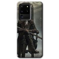 Potkal Hediye Fabrikası Samsung Galaxy S20 Ultra Kılıf HD Desen Baskılı Arka Kapak - Bloodborne Hunters
