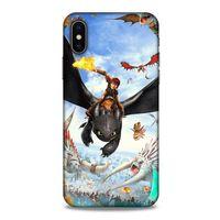 Apple Iphone X Kılıf Dragons (32) Soft Silikon Kılıf Ejderhanı Nasıl Eğitirsin