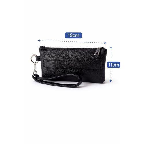 Saul Çift Kulplu 3 Bölmeli Deri Görünümlü Erkek El Çantası - Haki