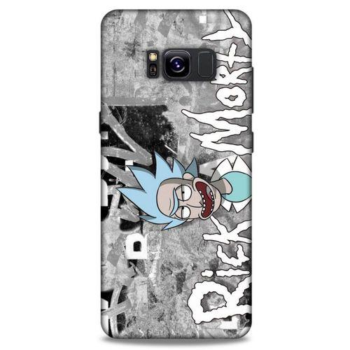 Samsung Galaxy S8 Uyumlu Kılıf Rick And Morty (10) Full Koruma Kılıfı Space Beth