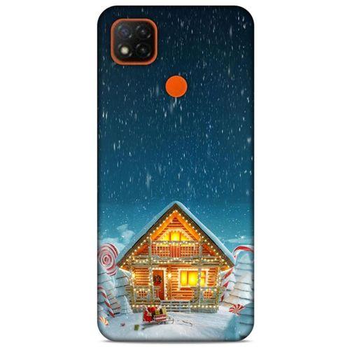 Xiaomi Redmi 9C Kılıf Snowix (8) Baskılı Kılıf Lacivert