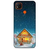Xiaomi Redmi 9C Kılıf Snowix (8) Baskılı Kılıf Lacivert