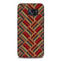 Kazak (35) Desenli Silikon Kapak Samsung Galaxy S7 Edge Kılıf