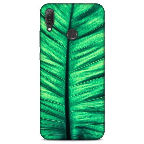Lopard Huawei Y9 2019 Uyumlu Kılıf Bahar (9) Kılıf Damarlı Yaprak