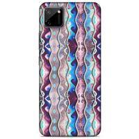 Oppo Realme C11 Kılıf Baskılı Özel Seri Taşlı (31) TPU Kılıf