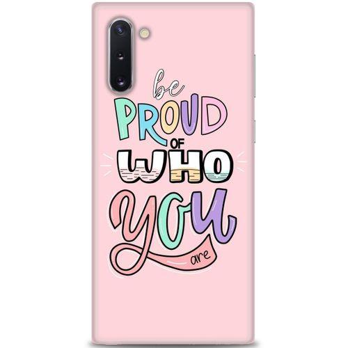Samsung Galaxy Note 10 Kılıf HD Baskılı Kılıf - Who You + Tam Ekran Koruyucu