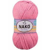 1 Adet Elite Baby El Örgü İpi Tüylenmeyen Bebek Yünü Pembe 6837