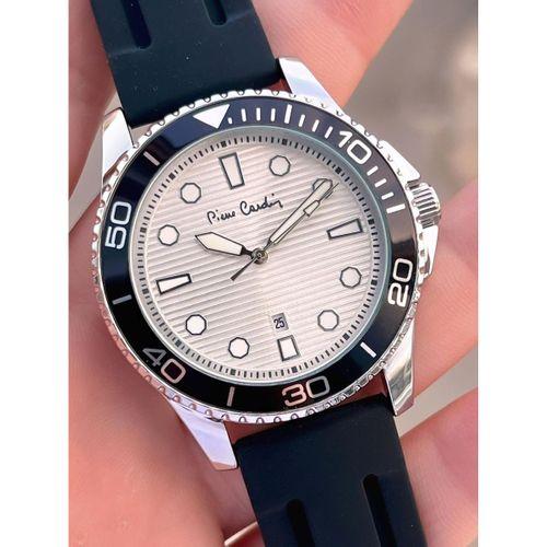 Pierre Cardin Silikon Kordon 2 Yıl Garantili 3 Atm Suya Dayanıklı Erkek Kol Saati PP.800311F03