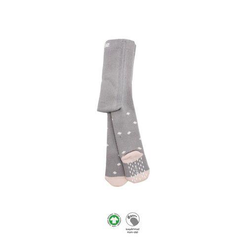 Bistyle Bistyle Tekli Puan Kaymaz Havlu Külotlu Çorap BS50502 Gri