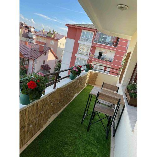 özgazi 50 Cm X 5 M Kamış Hasır Balkon Çiti Bahçe Çiti