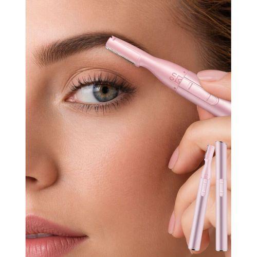 Kaş Düzeltici Elektrikli Tüy Alma Cihazı Yüz Çene Dudak İçin Hassas Trimmer