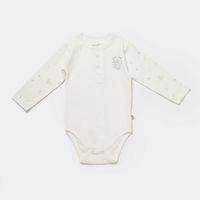 Bibaby Bibaby Biorganic Koala Jungle Uzun Kol Bebek Body 56973 Gri