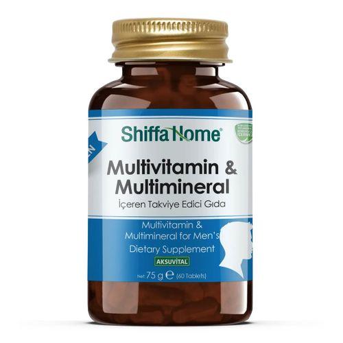 Shiffa Home Multivitamin & Multimineral - Erkek 60 Tablet