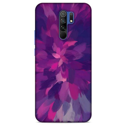 Xiaomi Redmi 9 Uyumlu Kılıf Mor Delisi (43) Thin Fit Kılıf Yağlı Boya