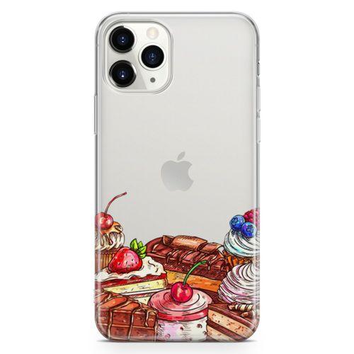Apple iPhone 11 Pro Max Kılıf Pasta Malzemeleri Arka Kapak Koruma Desenli Full Koruyucu