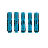 NOKİ FOSFORLU KALEM NEON MAVİ ( 5 Adet )