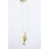 Balık Kolye - Altın