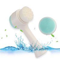 Çift Taraflı 3D Yumuşak Yüz Bakım Fırçası