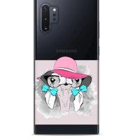 Zoologix (63) Samsung Galaxy Note 20 Ultra Şeffaf Kılıf Silikon Desenli
