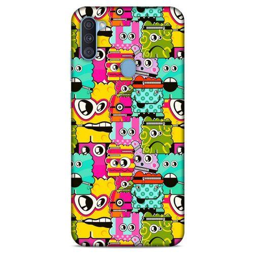 Graffitix (39) Desenli Silikon Kapak Samsung Galaxy A11 Kılıf