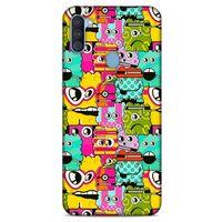 Graffitix (39) Desenli Silikon Kapak Samsung Galaxy A11 Kılıf