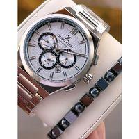 Daniel Klein Erkek Kol Saati 30 Metre Suya Dayanıklı Çelik Kordon + Bileklik Hediyeli VS.BLKT.0663