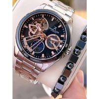 Daniel Klein Otomatik Erkek Kol Saati 30 Metre Suya Dayanıklı Çelik Kordon + Bileklik Hediyeli VS.BLKT.0700