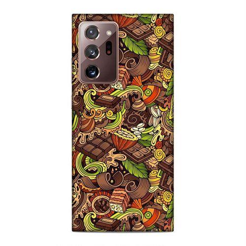 Samsung Galaxy Note 20 Ultra Kılıf Krokan Cikolata Arka Kapak Silikon Koruma Full Koruyucu