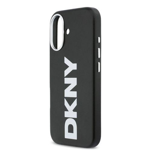 Apple iPhone 17 Kılıf DKNY Orjinal Lisanslı M-safe Şarj Özellikli PU Büyük Dikey Logolu Kapak