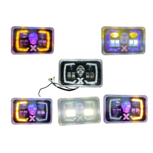 SEVGENT Far Atomu Özel Mercek Ledli Kurukafa 714 Alüminyum Cg/Kuba