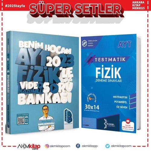 Benim Hocam 2023 AYT Fizik Soru Bankası ve Bilinçsel Deneme Seti 2 Kitap