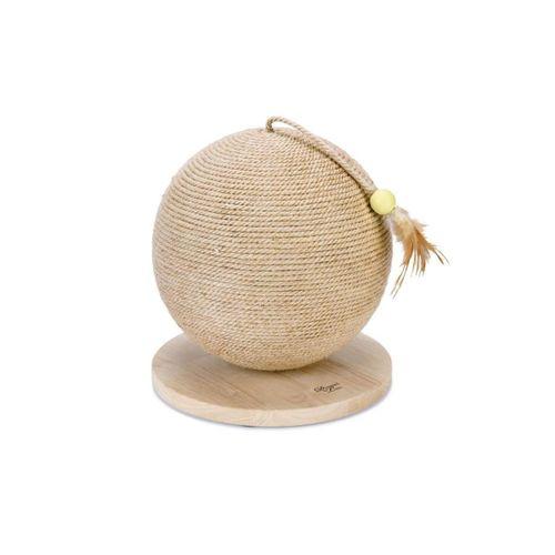 Beeztees DBL Kedi Tırmalama ve Oyuncağı, 30x31x31,5cm