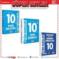 Editör Yayınları 10.Sınıf VİP Tüm Dersler Konu Soru ve Deneme Seti 3 Kitap