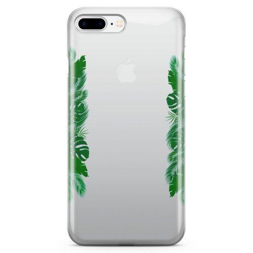 Apple iPhone 7 Plus Kılıf Hawai Adaları Arka Kapak Koruma Desenli Full Koruyucu