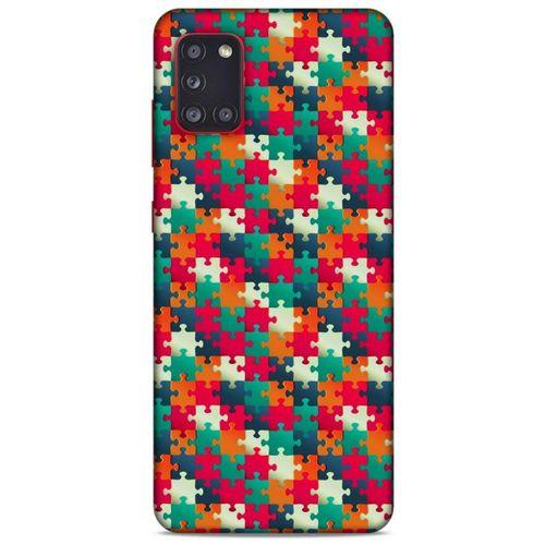 Geometrix 24 Samsung Galaxy A31 Kılıf Silikon Kapak