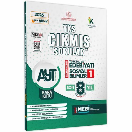 2026 YKS-AYT Eşit Ağırlık Çıkmış Soru Bankası Kara Kutu 2’li Set Konu Konu Son 8 Yıl PDF/Video Çözümlü