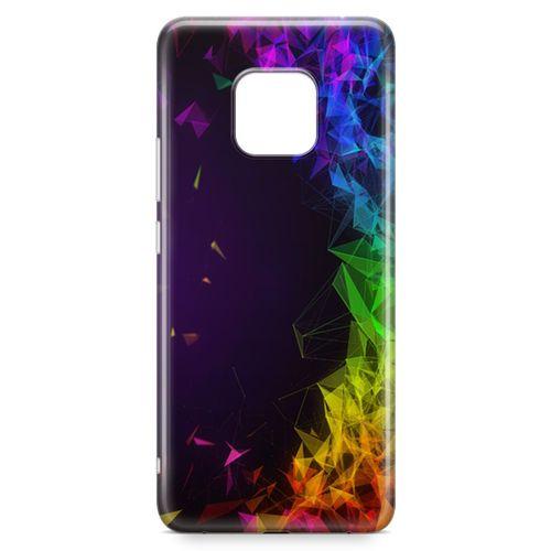 Huawei Mate 20 Pro Kılıf Prizma Arka Kapak Koruma Desenli Full Koruyucu