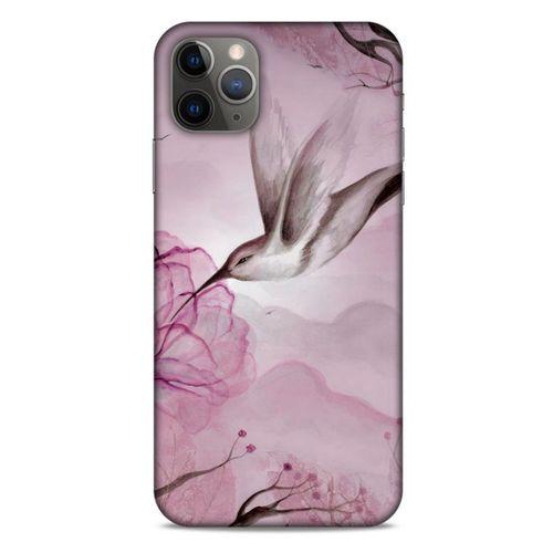Y.Liva-2020 (Pembe Özlü Balım) Apple Iphone 11 Pro Max Kılıf Silikon Kapak Desenli