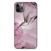 Y.Liva-2020 (Pembe Özlü Balım) Apple Iphone 11 Pro Max Kılıf Silikon Kapak Desenli