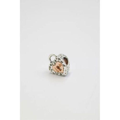 Pn Bileklik Kalp Charm - Gümüş