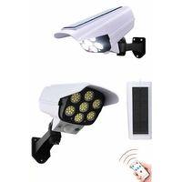 Solar Bahçe Lambası Uzaktan Kumandalı Kamera Görünümlü Hareket Sensörlü