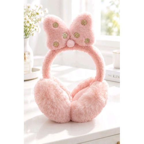 Monalisa Home Lüks Renkli Figürlü Peluş Kulaklık