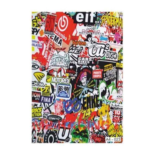 SEVGENT A4 Sticker 023 Tek Paket Çoklu